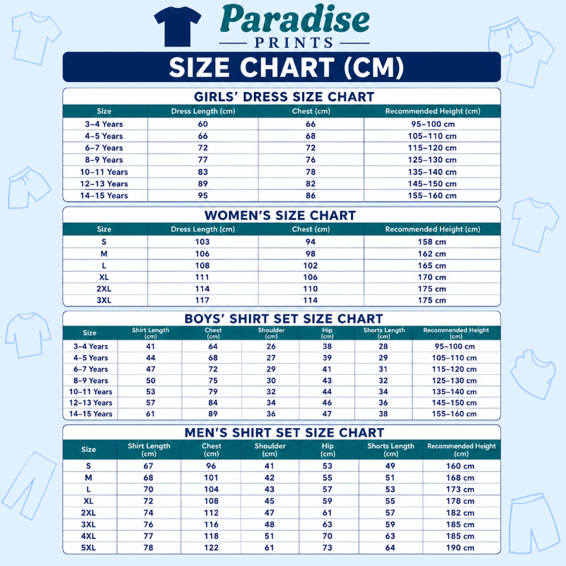 Coastal Mandala Print Matching Family Beach Set