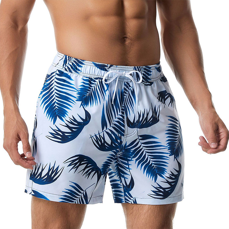 Blue Leaves Shorts