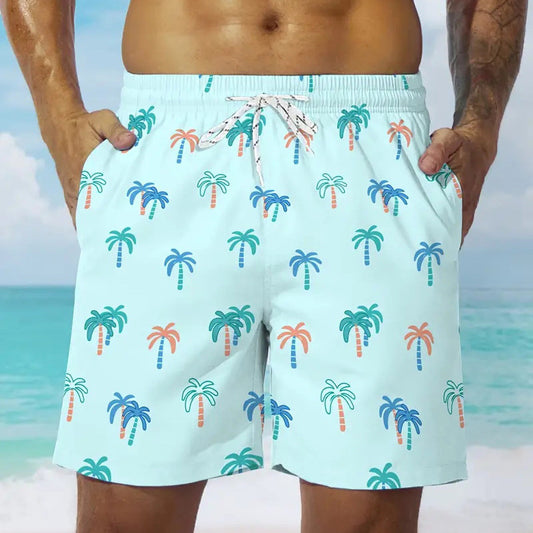 Colorful Palm Trees Shorts