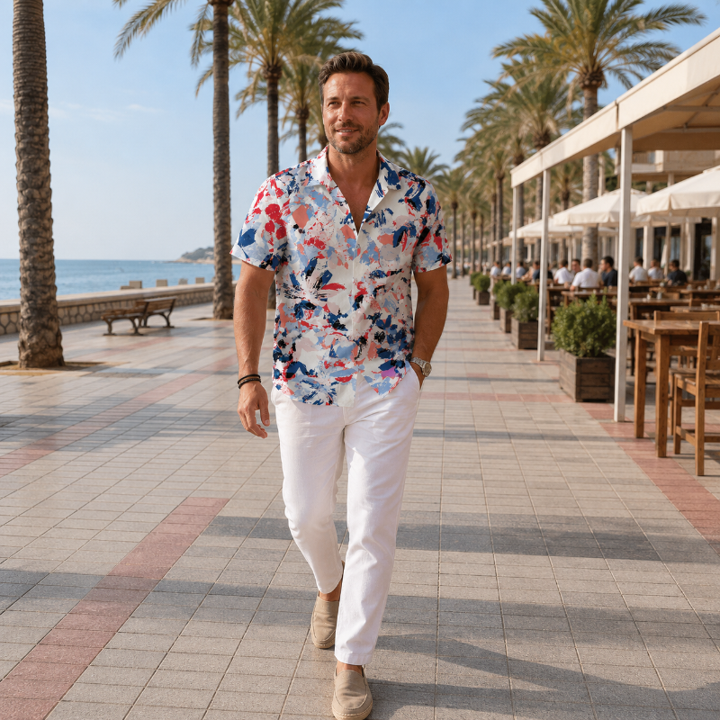 Colour Splash Beach Shirt