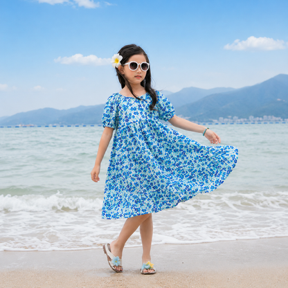 Ditsy Floral Matching Family Beach Set
