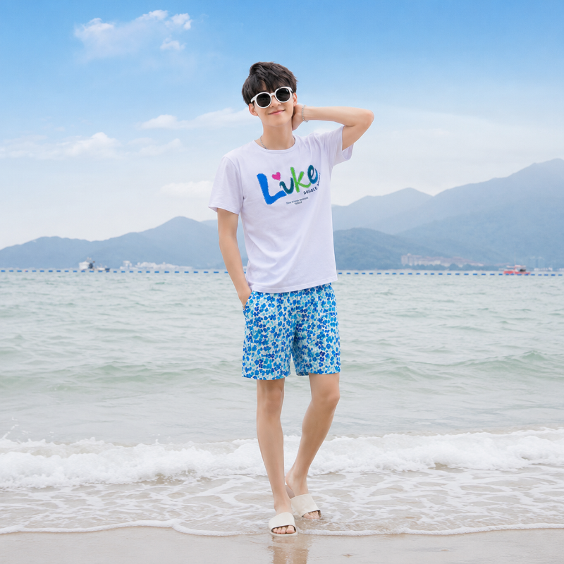 Ditsy Floral Matching Family Beach Set