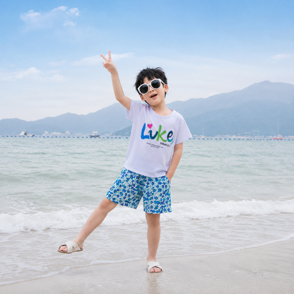 Ditsy Floral Matching Family Beach Set