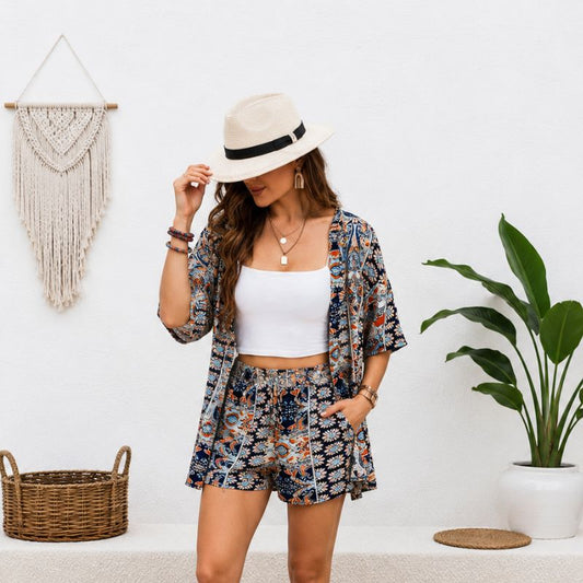 Patterned Hawaiian Sets