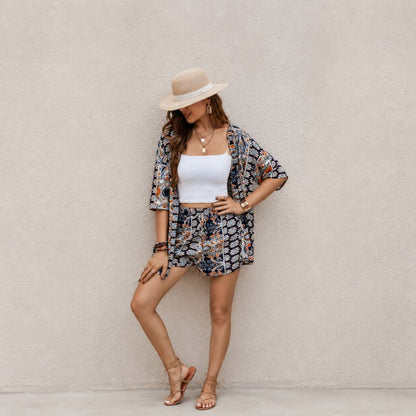 Patterned Hawaiian Sets