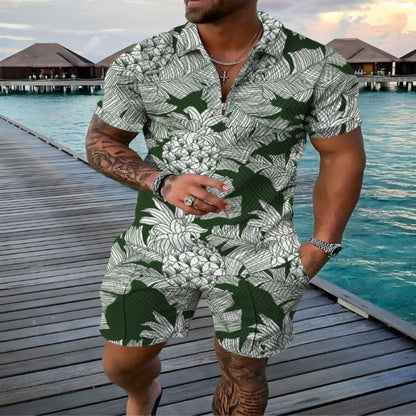 Pineapple Paradise Hawaiian Set