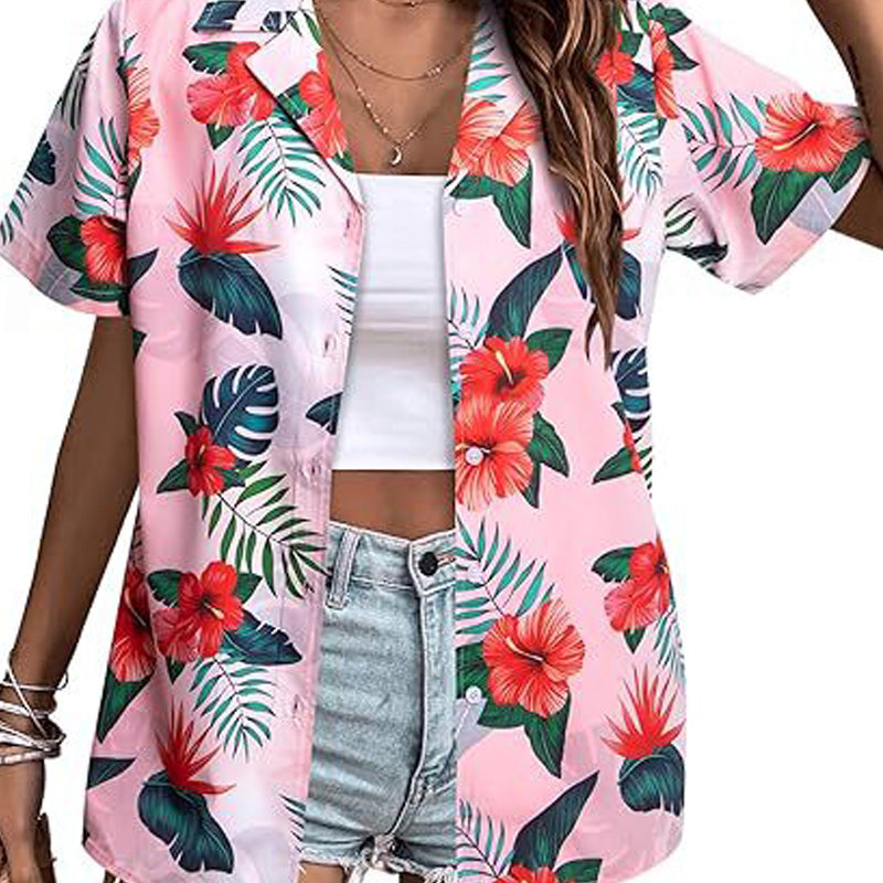 Pink Hibiscus Hawaiian Sets