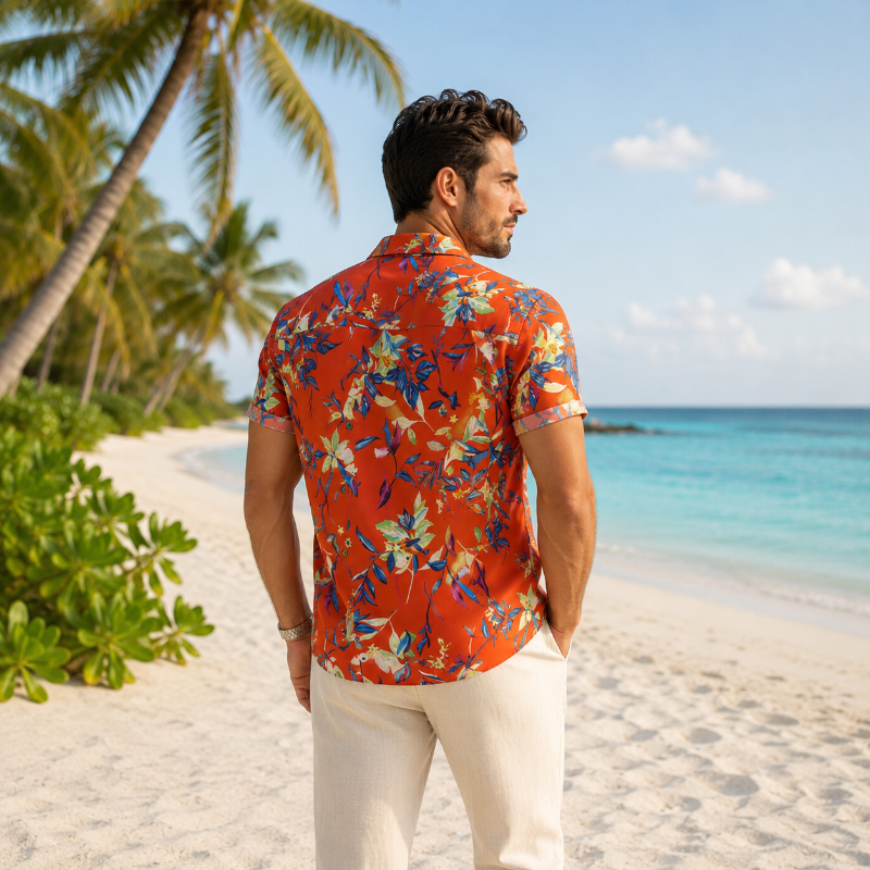 Red-Floral-Shirt