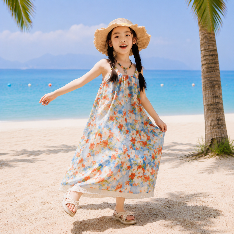 Seaside-Floral_Matching-Family-Hawaiian_Set