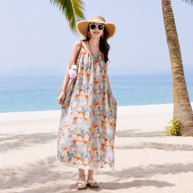 Seaside Floral Matching Family Hawaiian Set