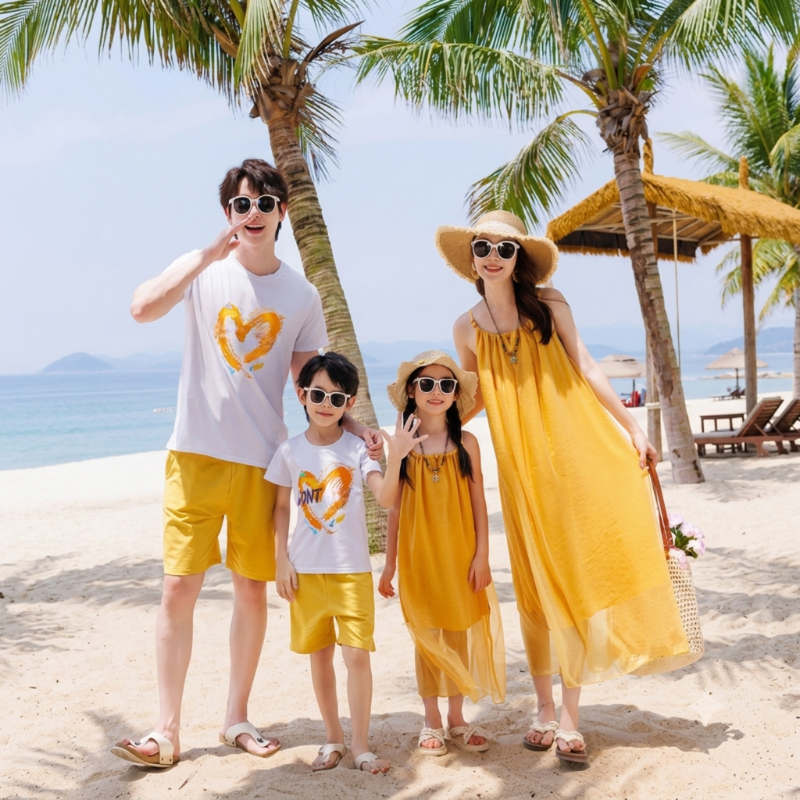 Summer Breeze Matching Family Beach Set