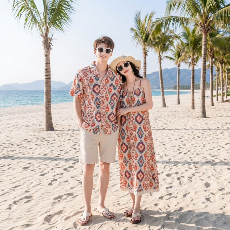 Tribal Breeze Matching Family Hawaiian Set