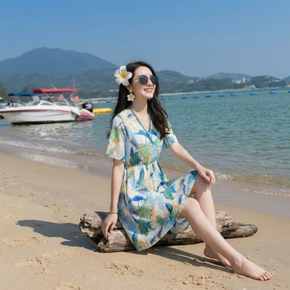 Tropical Leaf Matching Family Hawaiian Set