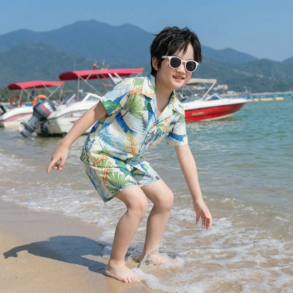 Tropical Leaf Matching Family Hawaiian Set