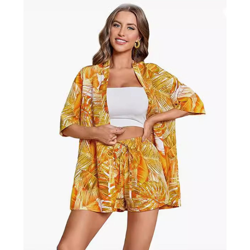 Yellow Hawaiian Shirt