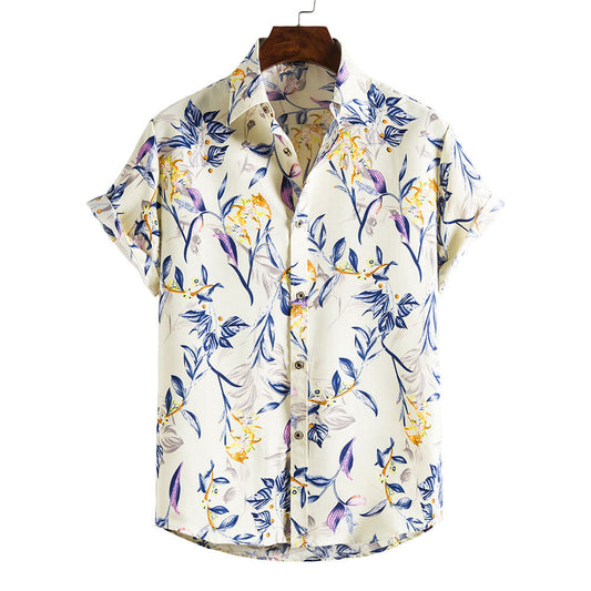 Cream Floral Shirt