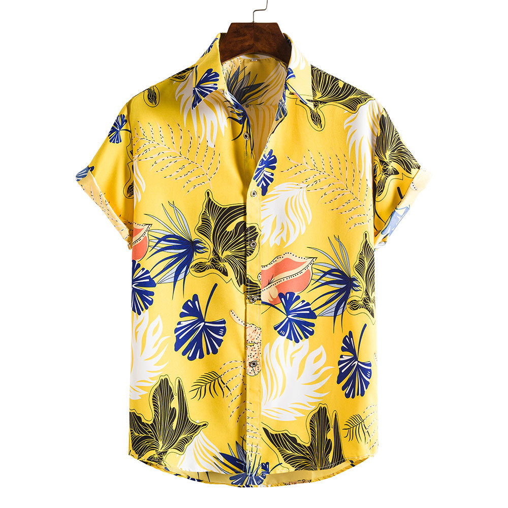 Yellow Floral Shirt