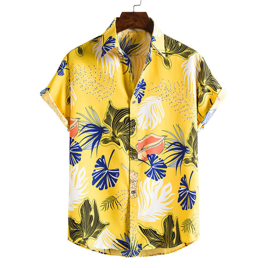 Yellow Floral Shirt